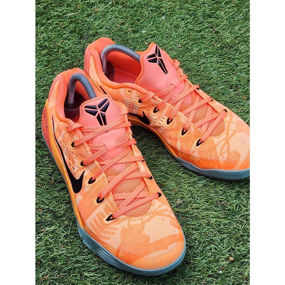 Nike Kobe 9 Bright Mango (Orange) - Mens Sneakersb - Size 10